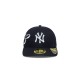 New Era Est Script 59 Fifty Lp Neyyan Μπλε