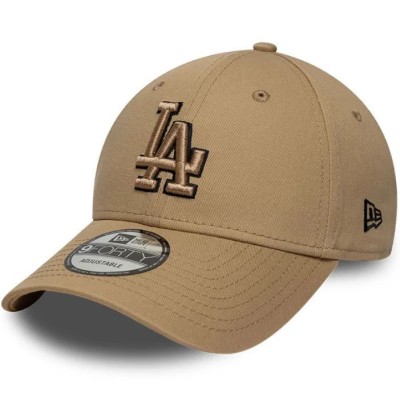 NEW ERA LA Dodgers MLB Team Outline Light Beige 9FORTY Cap Μπεζ