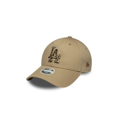 New Era LA Dodgers MLB Animal Infill 9Forty Strapback Μπεζ