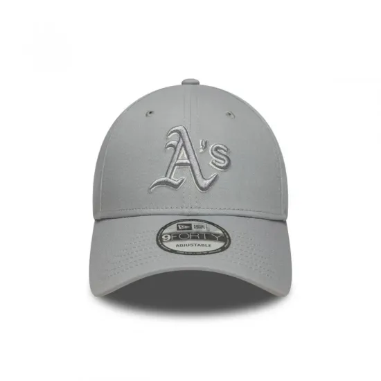 New Era Athletics MLB Team Outline Grey 9FORTY Cap Γκρι