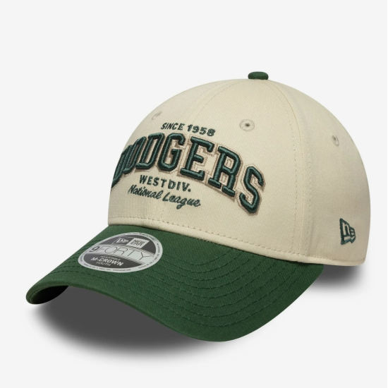 New Era 9FORTY LA Dodgers Youth MLB Wordmark Dark Green 9FORTY M Crown Cap Πράσινο
