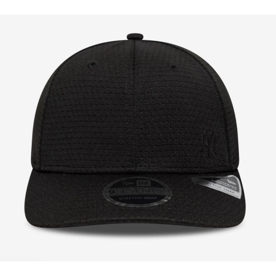 New Era New York Yankees MLB Flawless Mesh Black 9SEVENTY Stretch Snap Cap Mαύρο
