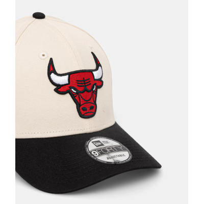 New Era Chicago Bulls NBA Colour Block Cream 9FORTY Cap Mπεζ
