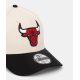 New Era Chicago Bulls NBA Colour Block Cream 9FORTY Cap Mπεζ