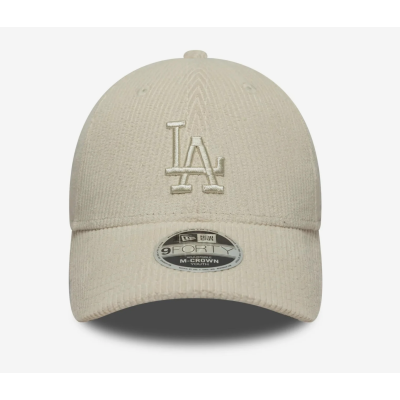 New Era A Dodgers Youth MLB Cord Cream 9FORTY M-Crown Cap Μπεζ