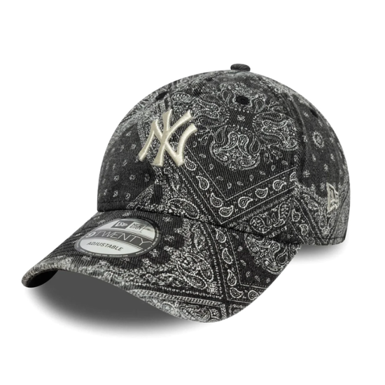 New Era Washed Paisley New York Yankees 9TWENTY Μαύρο