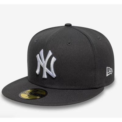 New Era New York Yankees Essential Grey Cap 59FIFTY Γκρί