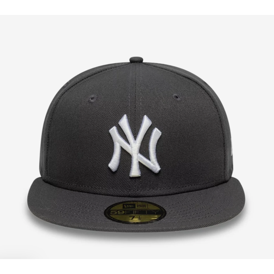 New Era New York Yankees Essential Grey Cap 59FIFTY Γκρί