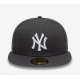 New Era New York Yankees Essential Grey Cap 59FIFTY Γκρί