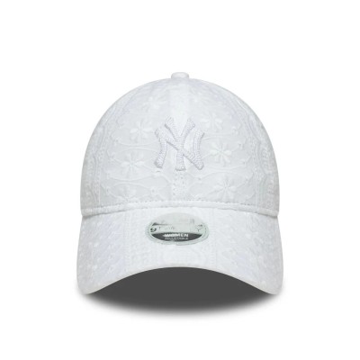 New Era 9TWENTY MLB Broderie New York Yankees Optic White Άσπρο