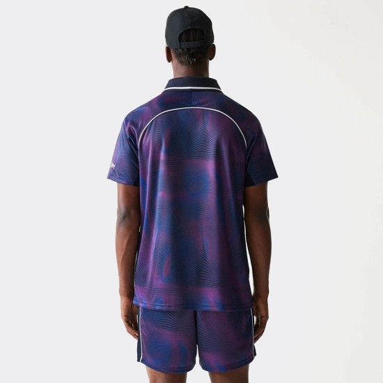 New Era All Over Print Football Tee RB Racing dark blue Μωβ