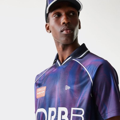 New Era All Over Print Football Tee RB Racing dark blue Μωβ New Era All Over Print Football Tee RB Racing dark blue Μωβ