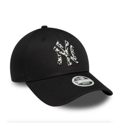 NEW ERA HAT WMNS ANIMAL INFILL 9FORTY NEYYAN BLKDOC Μαύρο
