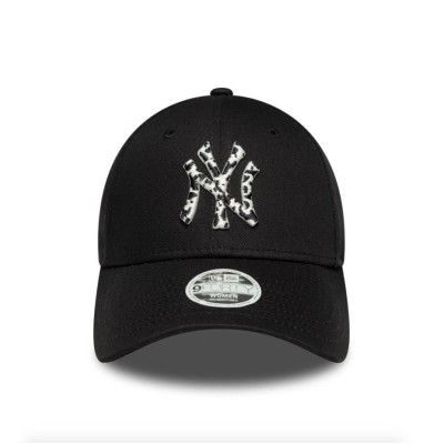 NEW ERA HAT WMNS ANIMAL INFILL 9FORTY NEYYAN BLKDOC Μαύρο