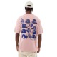 New Era MLB Cap Graphic LA Dodgers Pastel Pink Oversized T-Shirt Ροζ