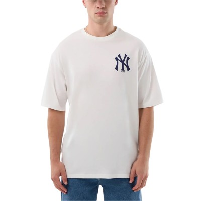 New Era MLB Cap Graphic LA Dodgers Oversized T-Shirt Άσπρο