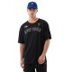 NEW ERA NEW YORK METS MLB ARCH OVERSIZED T-SHIRT Μαύρο NEW ERA NEW YORK METS MLB ARCH OVERSIZED T-SHIRT Μαύρο
