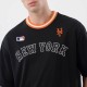 NEW ERA NEW YORK METS MLB ARCH OVERSIZED T-SHIRT Μαύρο NEW ERA NEW YORK METS MLB ARCH OVERSIZED T-SHIRT Μαύρο