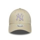 New Era Wmns Metallic Cs 9Forty Neyyan light beige Μπεζ