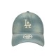 New Era La Dodgers Denim W 9twenty Adj Cap Pastel Blue Μπλε
