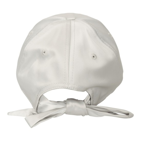 New Era New York Yankees Mlb Satin Bow Back Grey 9forty Adjustable Cap Γκρι
