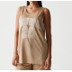 New Era Mesh Light Beige Tank Top Unisex Μπεζ