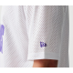 New Era LA Lakers NBA Graphic Mesh White T-Shirt Άσπρο