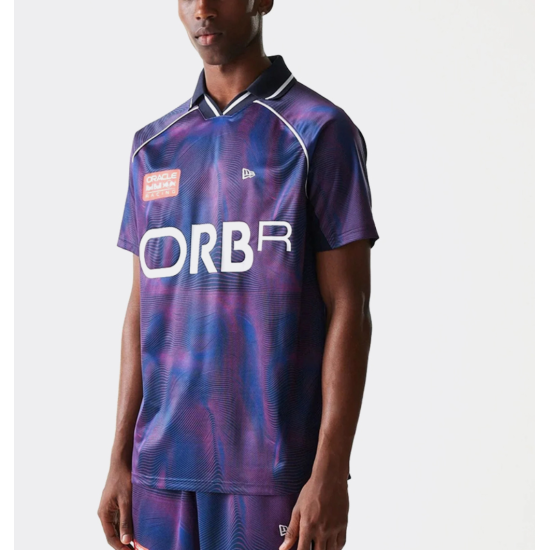 New Era All Over Print Football Tee RB Racing dark blue Μωβ