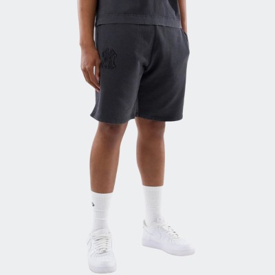 NEW ERA New York Yankees MLB Washed Black Shorts Γκρι
