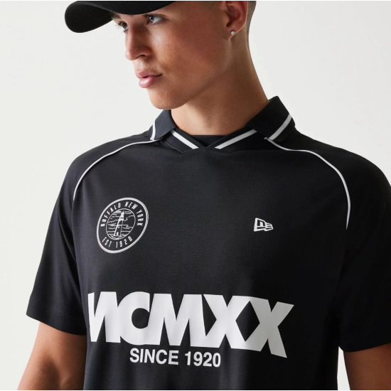 New Era Football Black T-Shirt Μαύρο