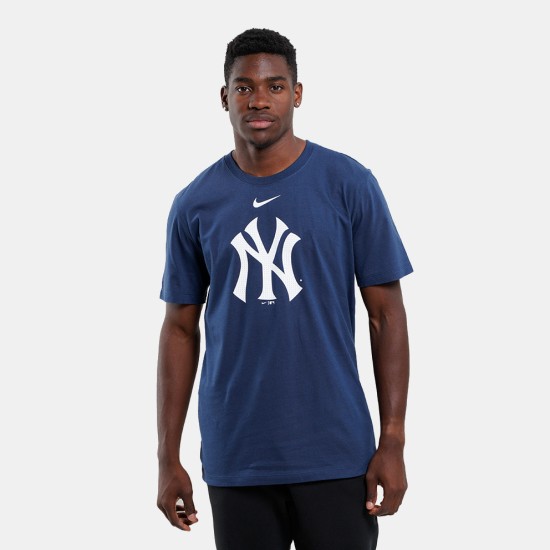 NIKE MLB Fuse Large Logo Cotton Tee - New York Yankees NIKE MLB Fuse Large Logo Cotton Tee - New York Yankees