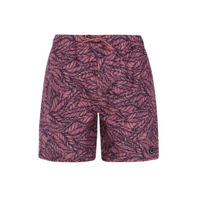 Protest Beachshort Ανδρικό Μαγιό Βερμούδα Pink blue με Σχέδια