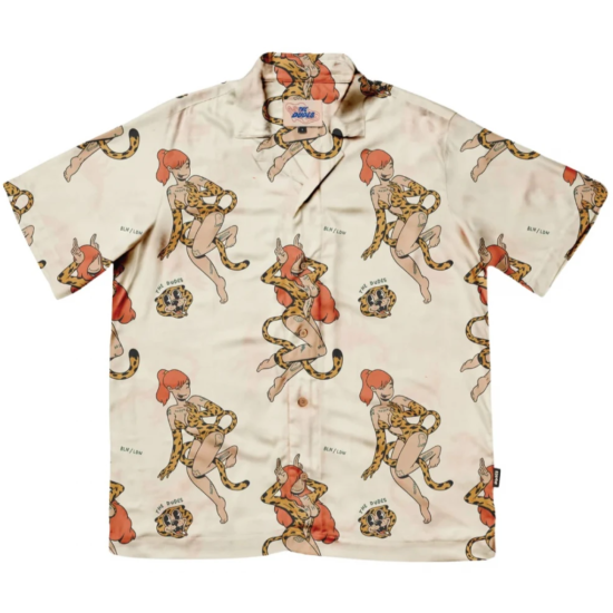 THE DUDES MEOW HAWAIIAN SHIRT MULTICOLOR  Πολύχρωμο