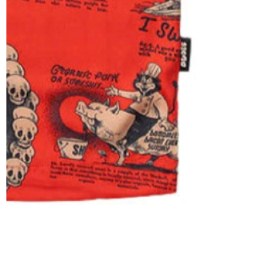 THE DUDES BEELZEBUD RED HAWAIIAN SHIRT MULTICOLOR Κόκκινο
