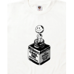 THE DUDES COOL INK SEASONAL T-SHIRT WHITE Άσπρο
