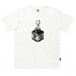 THE DUDES COOL INK SEASONAL T-SHIRT WHITE Άσπρο