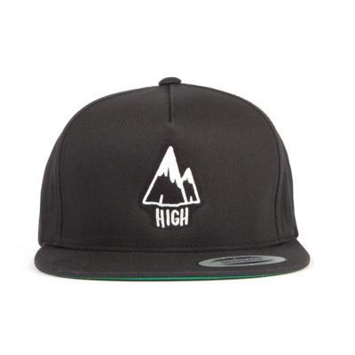 THE DUDES HIGH STRUCTURED 5 PANEL CAP Μαύρο THE DUDES HIGH STRUCTURED 5 PANEL CAP Μαύρο