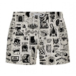 THE DUDES FLASHY SWIM SHORTS MULTICOLOR Πολύχρωμο
