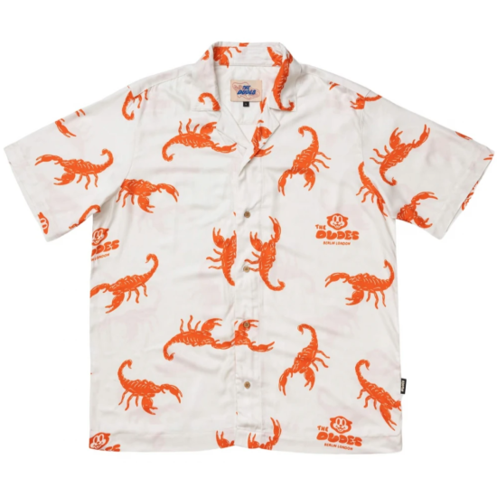  THE DUDES SCORPIONS HAWAIIAN SHIRT MULTICOLOR Πολύχρωμο