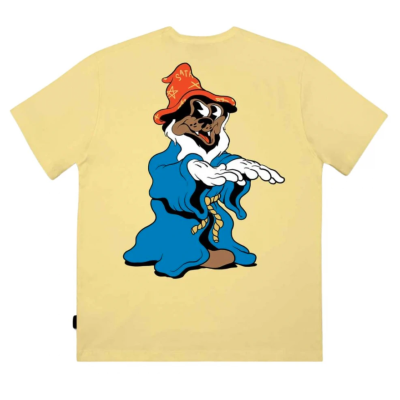 The Dudes ALL WAVY T-SHIRT Custard Κίτρινο