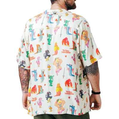 THE DUDES FRIENDS AND FOES II HAWAIIAN SHIRT MULTICOLOR Πολύχρωμο THE DUDES FRIENDS AND FOES II HAWAIIAN SHIRT MULTICOLOR Πολύχρωμο