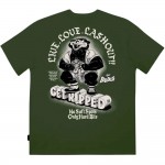 THE DUDES RIPPED T-SHIRT Πράσινο