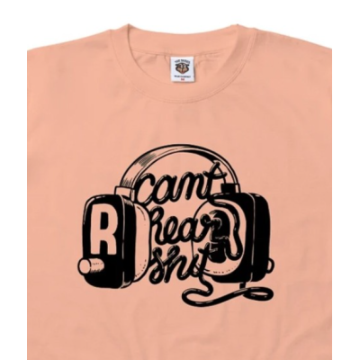 THE DUDES CANT HEAR SEASONAL T-SHIRT PRAIRIE Πορτοκαλί THE DUDES CANT HEAR SEASONAL T-SHIRT PRAIRIE Πορτοκαλί