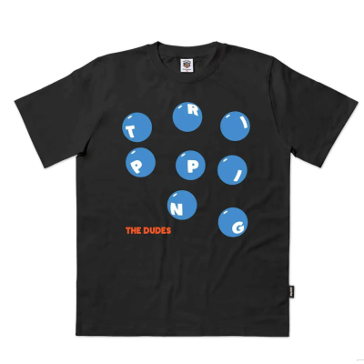 THE DUDES Tripping Balls T-Shirt Μαύρο THE DUDES Tripping Balls T-Shirt Μαύρο