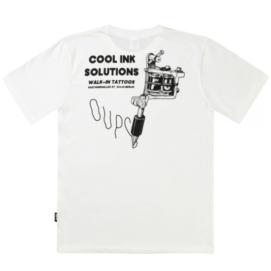 THE DUDES COOL INK CLASSIC T-SHIRT OFF-WHITE  Άσπρο
