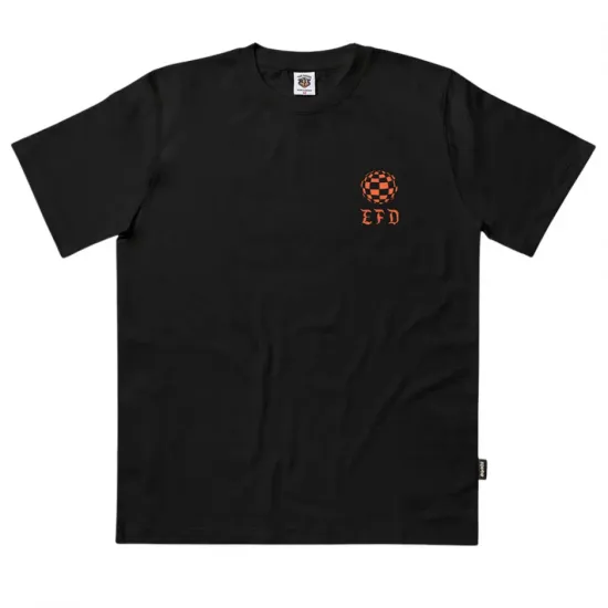 THE DUDES WARLOCK EFD CLASSIC T-SHIRT BLACK Μαύρο THE DUDES WARLOCK EFD CLASSIC T-SHIRT BLACK Μαύρο