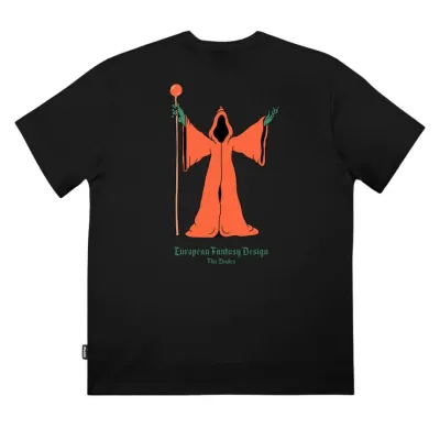 THE DUDES WARLOCK EFD CLASSIC T-SHIRT BLACK Μαύρο