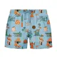 THE DUDES EUROPEAN FANTASY BLUE SWIM SHORTS MULTICOLOR Μπλε THE DUDES EUROPEAN FANTASY BLUE SWIM SHORTS MULTICOLOR Μπλε