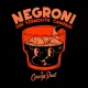 THE DUDES NEGRONI CLASSIC STANDARD T-SHIRT BLACK Μαύρο