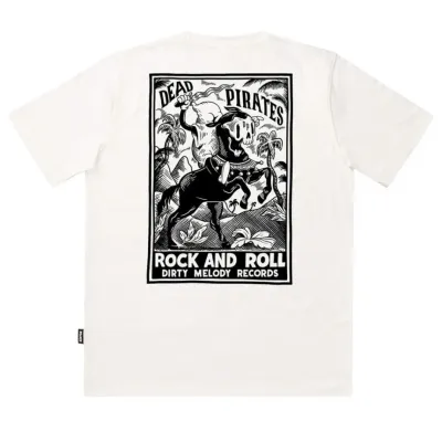 THE DUDES DEAD PIRATES CLASSIC T-SHIRT OFF-WHITE Άσπρο